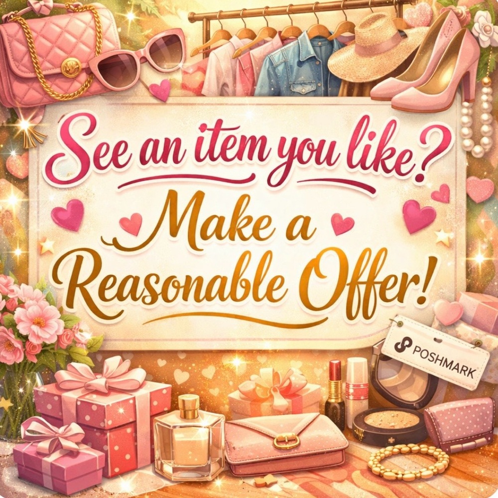 Reasonable Offers Welcomed 🩵